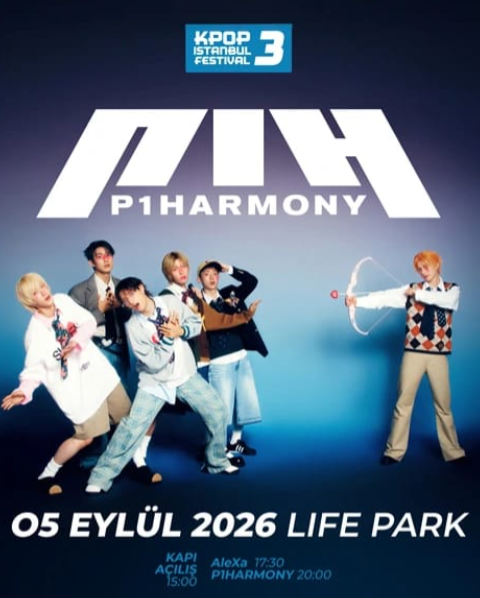 P1HARMONY -ALEXA İSTANBUL KONSERİNE 4 BİLET