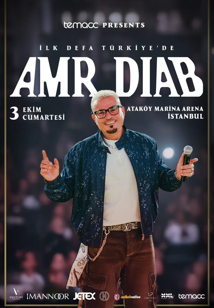 Amr Diab konser bileti (2 kişi)