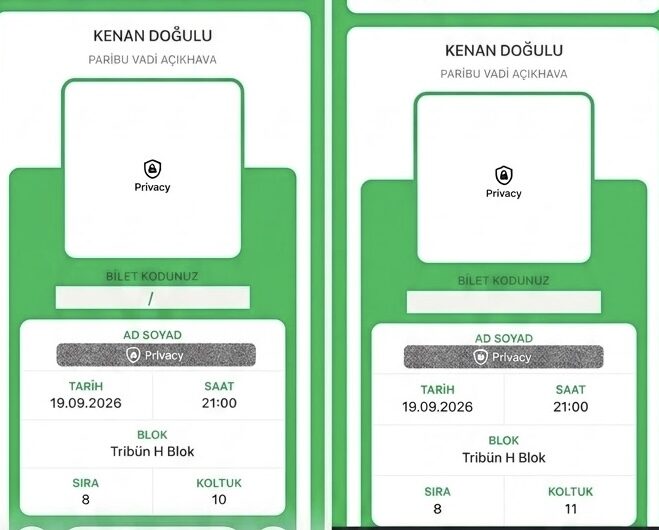 Kenan Doğulu 19 Eylül 2026 Paribu Vadi Açıkhava