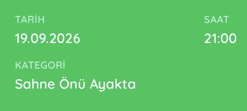 crush ankara konseri sahne onu