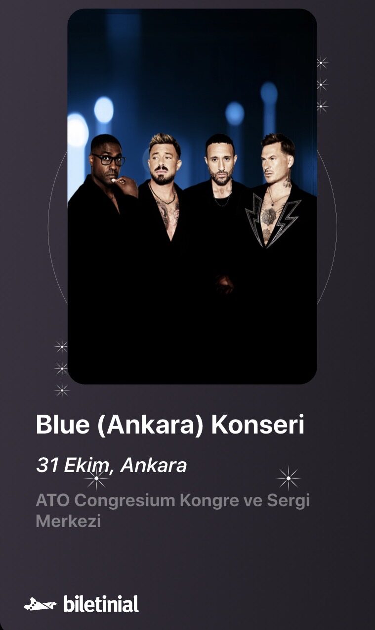 Ankara Blue Konseri 25. Yıl Turnesi 31 Ekim