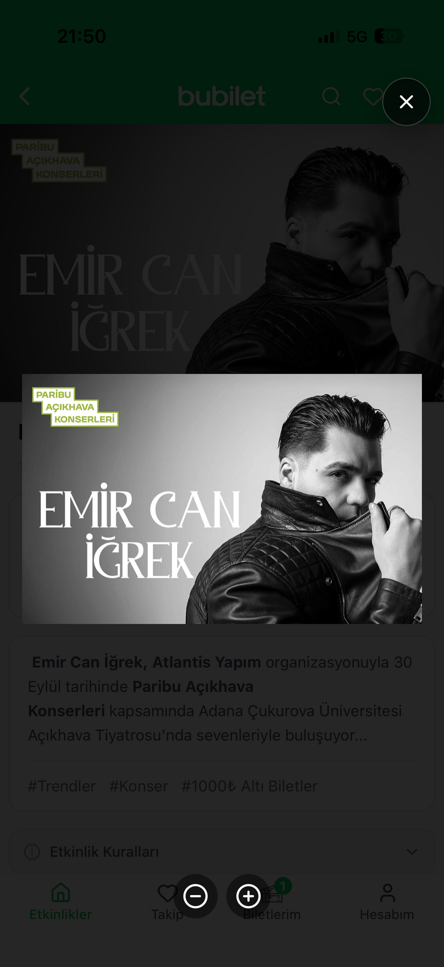 Emir Can İğrek Konseri