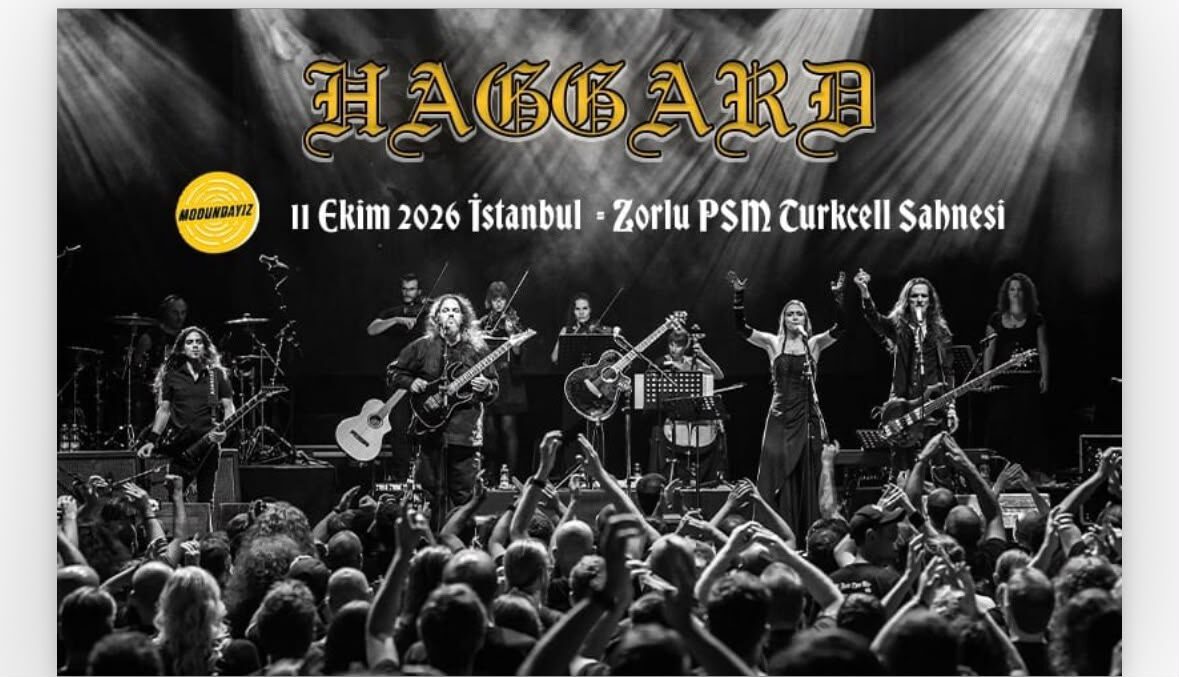 Haggard Konserine 2 bilet - Zorlu PSM