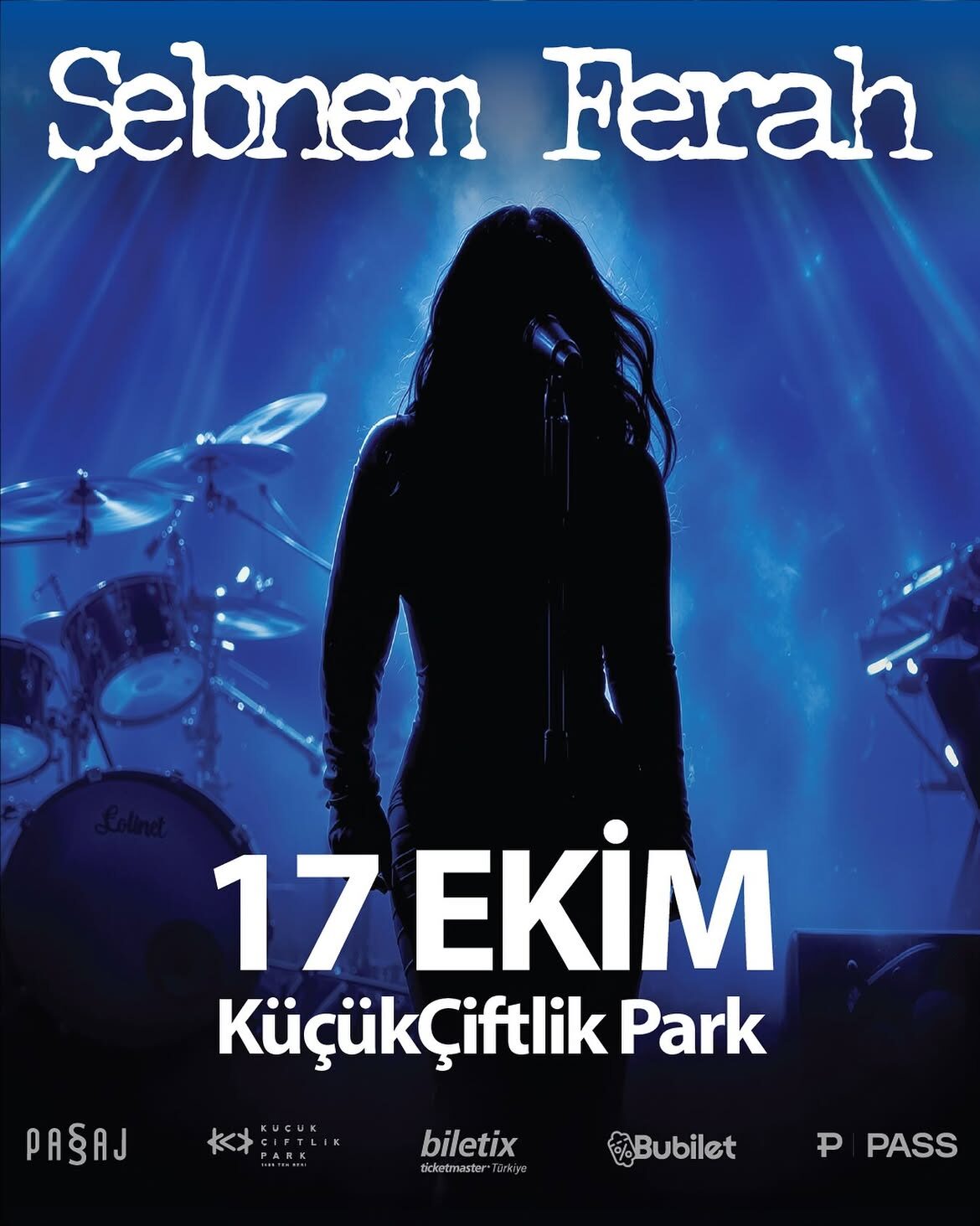 Şebnem Ferah Konseri Küçükçiftlikpark 17Ekim